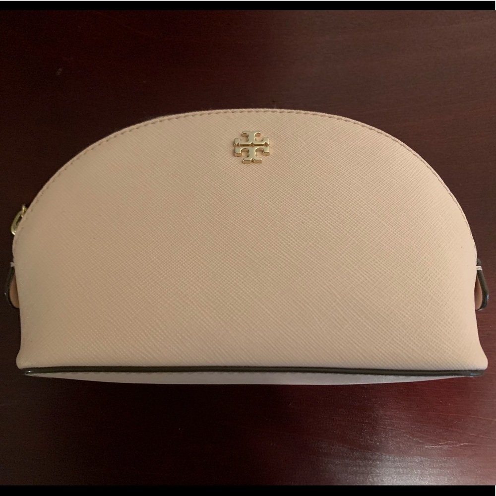 Tory Burch cosmetic makeup bag